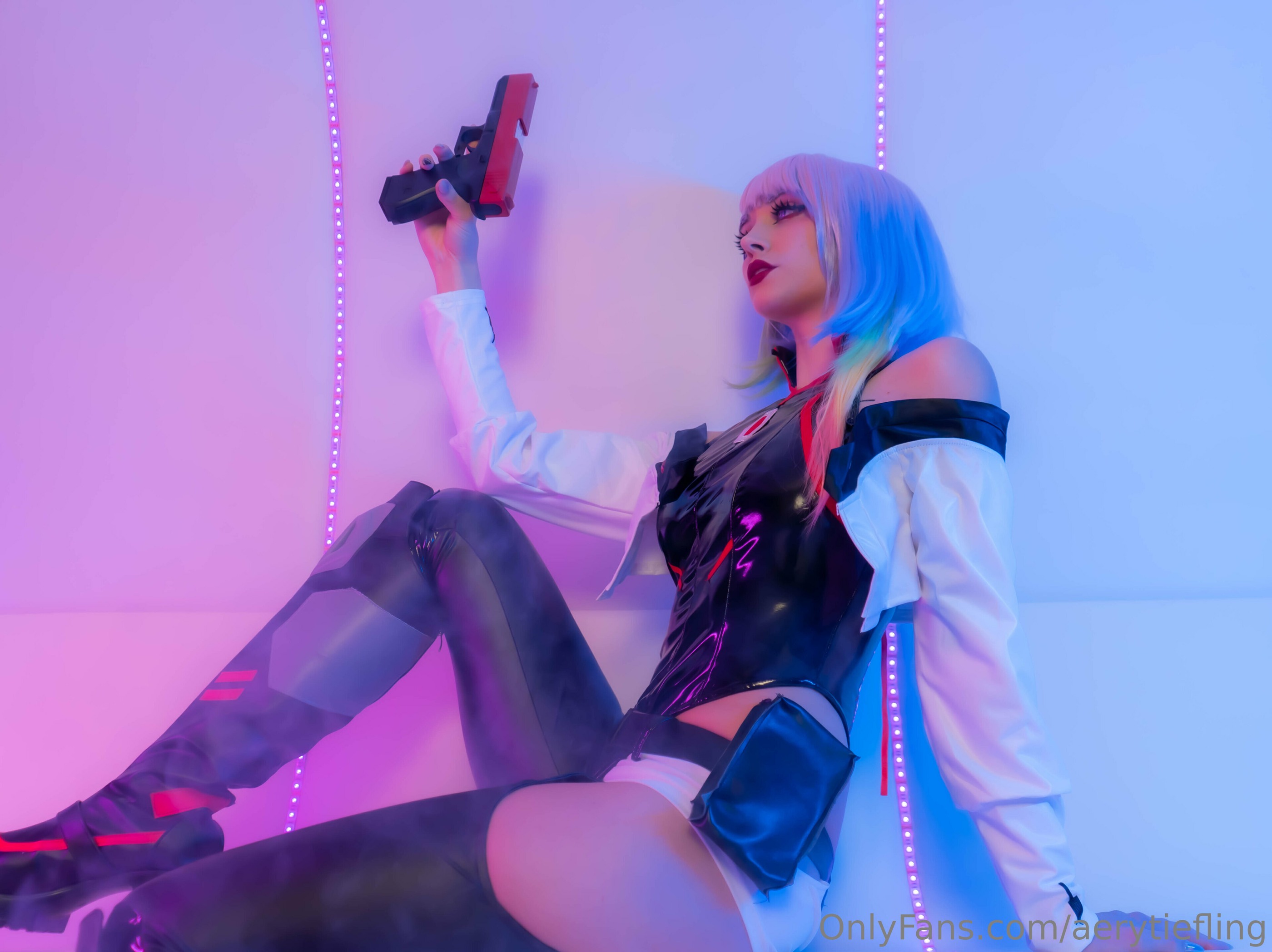 图片[1]-Aery Tiefling – NO.007 Lucy (Cyberpunk Edgerunners)[77P]-XikXak